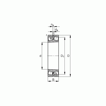 23988-K-MB FAG Spherical Roller Bearings #1 image