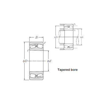 23984K NTN Spherical Roller Bearings #1 image