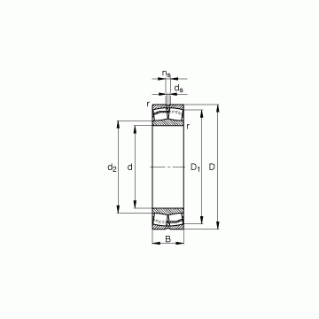 23130-E1-TVPB FAG Spherical Roller Bearings #1 image