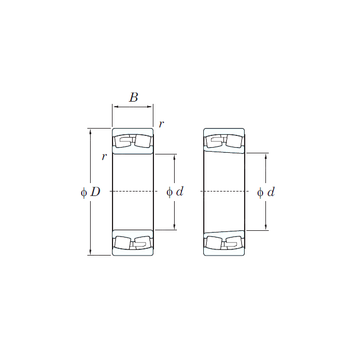 23980RK KOYO Spherical Roller Bearings #1 image