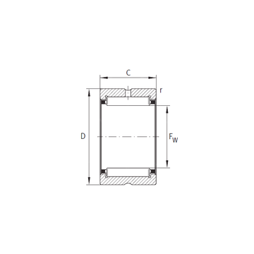 NKS37-XL INA Needle Roller Bearings #1 image