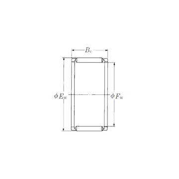 FWF-253113 NSK Needle Roller Bearings #1 image