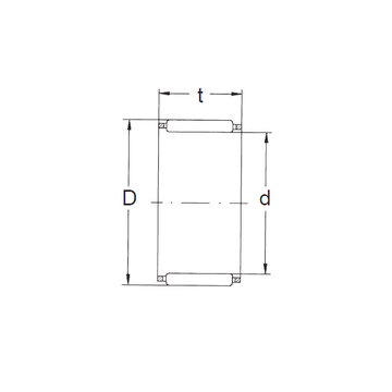 K68X75X21 FBJ Needle Roller Bearings #1 image