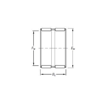 K30X35X27HZW Timken Needle Roller Bearings #1 image