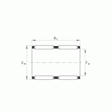 K80X88X46-ZW INA Needle Roller Bearings #1 image